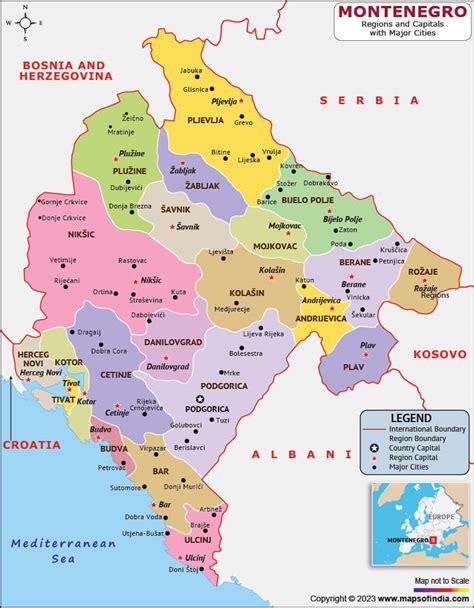 montenegro capital|major cities in montenegro.